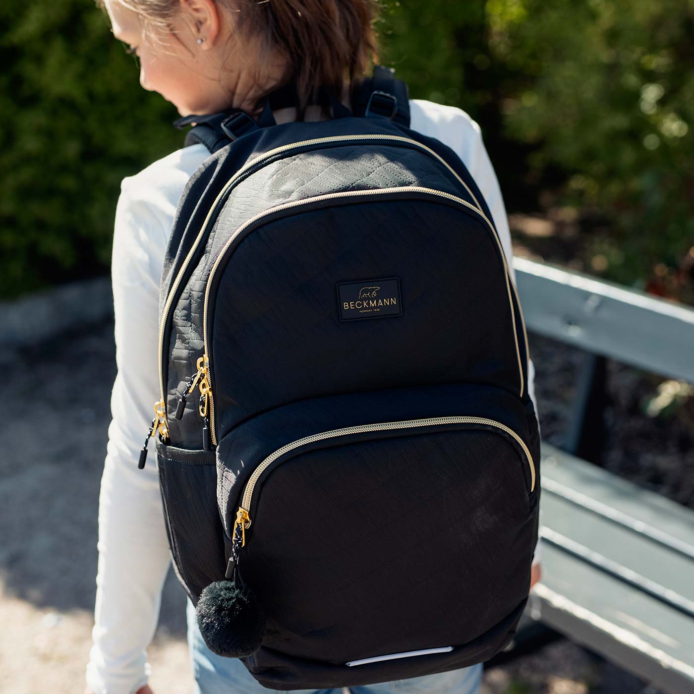 欲しいの Sport Norway Beckmann – Gold Black Junior, バッグ