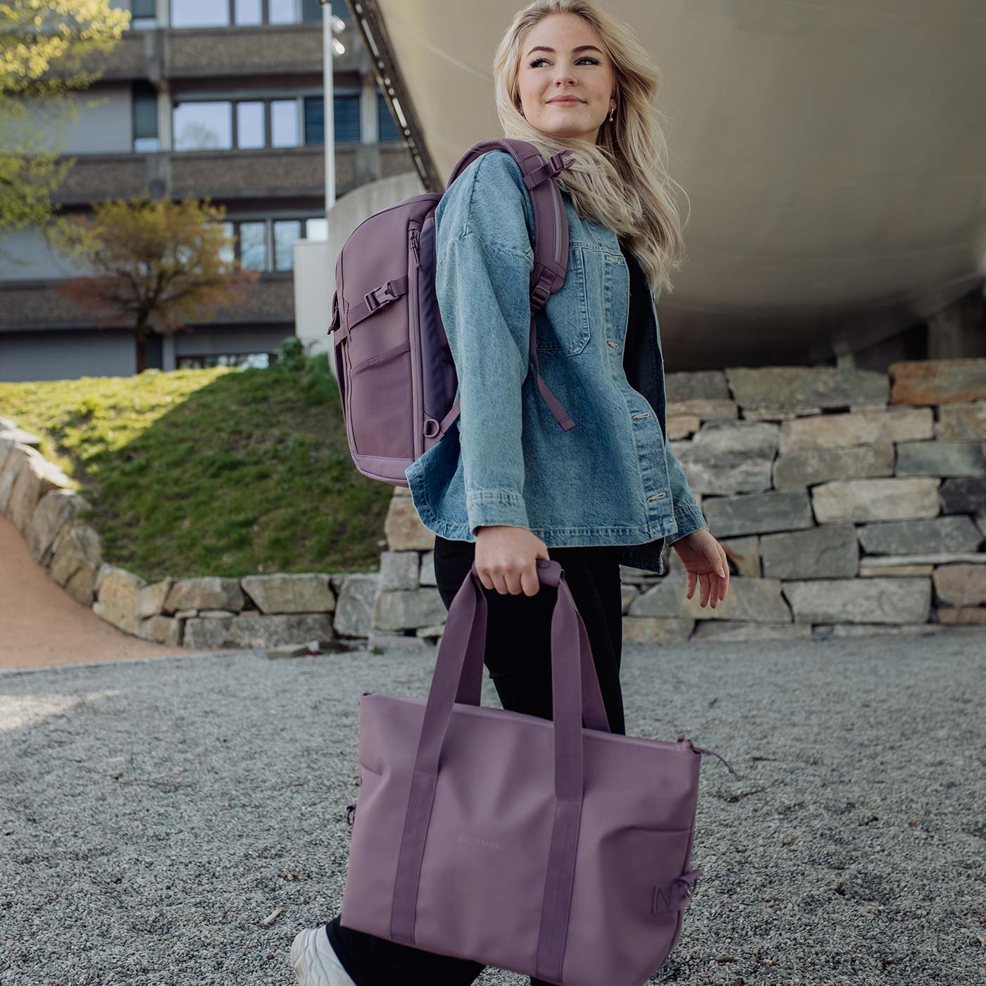 Weekendbag 48H Street, Grape – Beckmann Norway