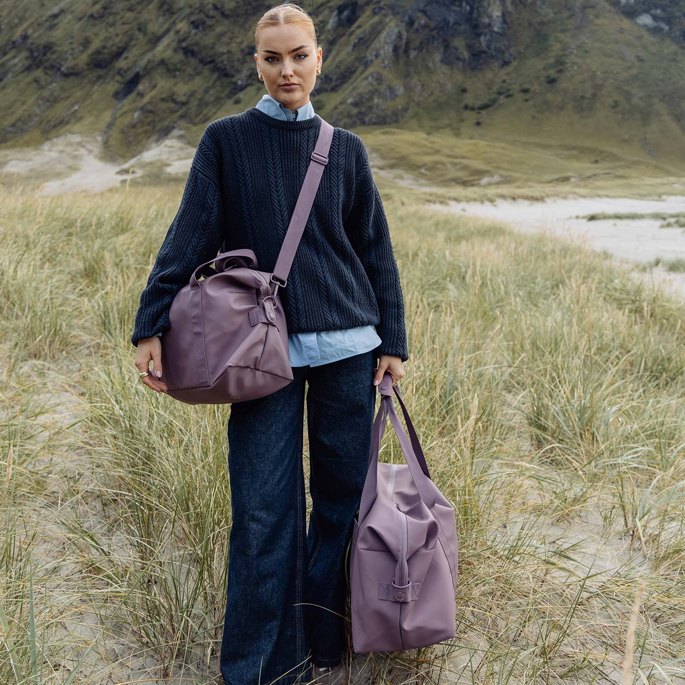 Weekendbag 24H Street, Grape – Beckmann Norway