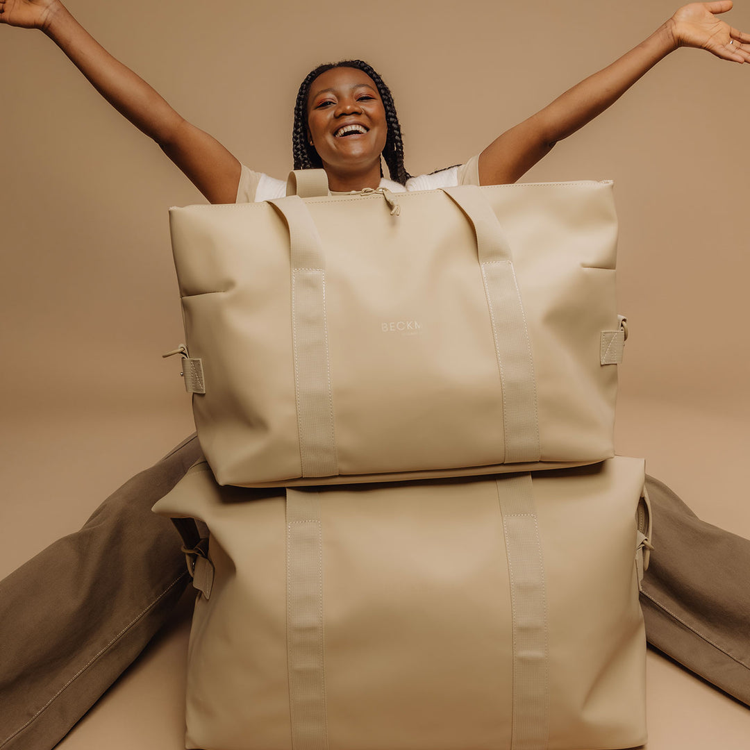 Weekendbag 48H Street, Beige