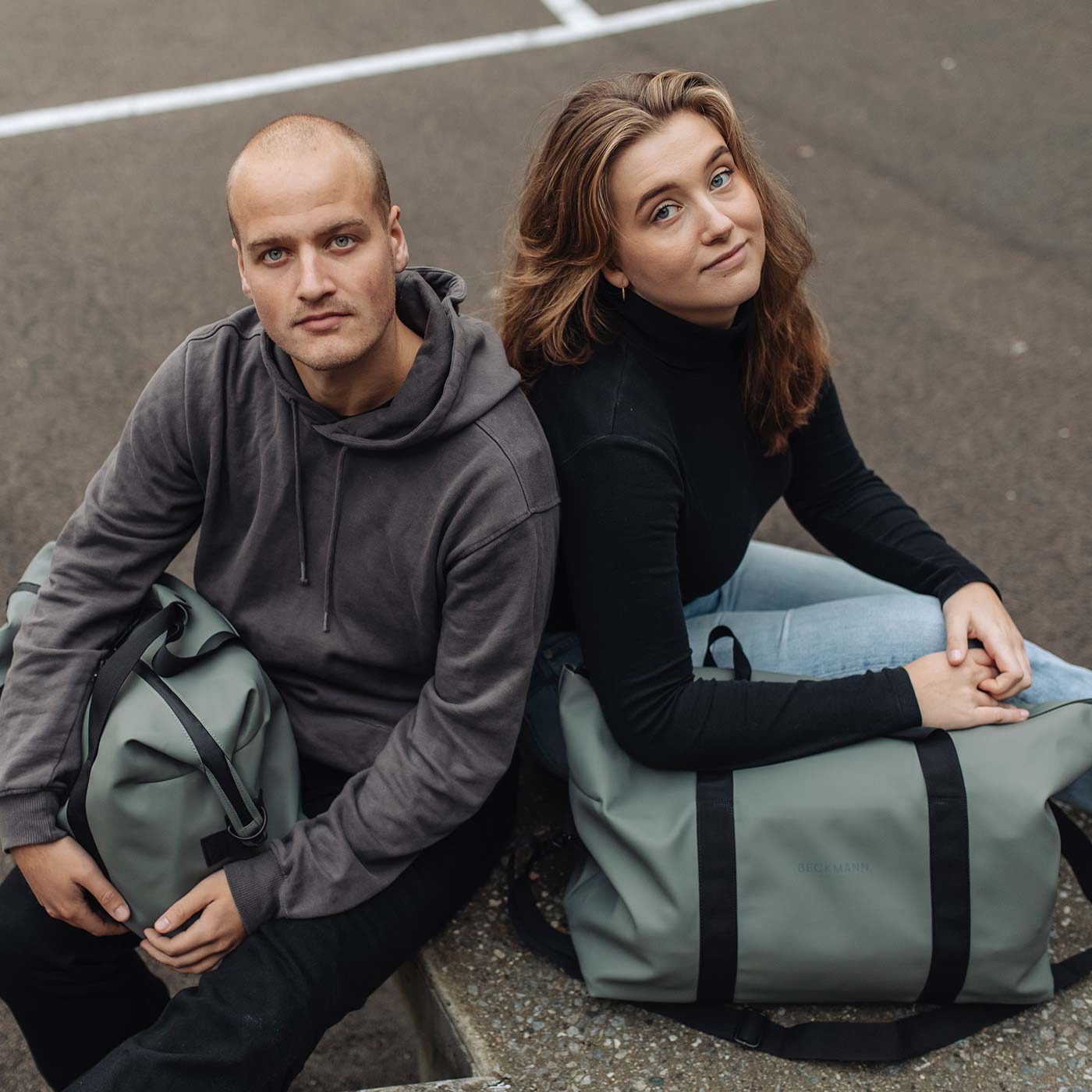 Weekendbag 24H Street, Green – Beckmann Norway