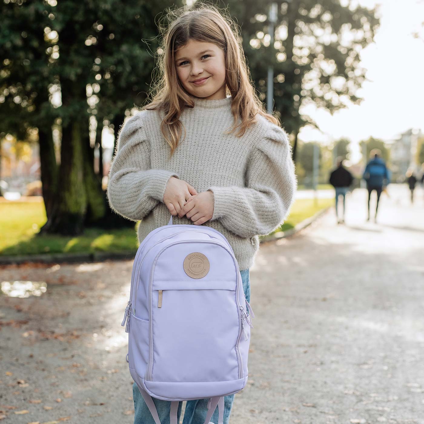 ベックマン Beckman リュック URBAN Midi ライトパープル Urban Midi, Light Purple – Beckmann Norway